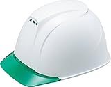 谷沢製作所(タニザワ) エアライト 二層構造 通気性・視界良好 ヘルメット ST#1830-JZ 飛翔スペシャル ホワイト×グリーン