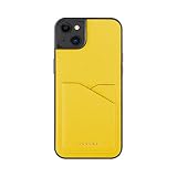 COGURE コグレ iPhone SE(第3/2世代)/8/7 ケース 本革 シュリンクカーフレザー カード入れ シンプル おしゃれ ギフトボックス付き COPC2 イエロー