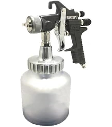 Amazon.co.jp: U-POL RAPTOR LINER 4Lセット + 塗装ガン付（ブラック