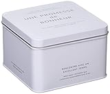 ヘッズ BOX 缶 11.8×8×11.8cm ホワイト 6個 ボヌール ギフト缶 HEADS BNR-CAN1