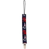 Baby Fanatic Pacifier Clip, New England Patriots (Discontinued by Manufacturer) by Baby Fanatic [並行輸