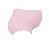 Hzjundasi 調節可能な マタニティ Cotton パンティー High Waist 妊娠 Soft 下着 ブリーフ