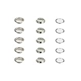 両面ハトメ 内径10mm 50組 レザークラフト パーツ DIY 手作り ハンドメイド 真鍮 シルバー