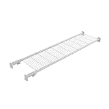 HEIAN SHINDO 突っ張り棚 強力タイプ メッシュ ホワイト 耐荷重40~20kg 幅108~147cm TAI-3 平安伸銅工業