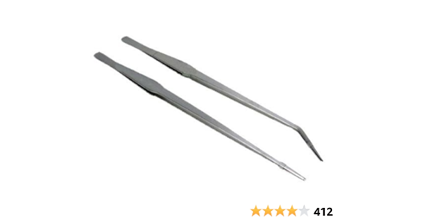 Amazon Kondolen 27cm ロングサイズ ピンセット ストレート カーブ 2本セット Kondolen 掃除用品 通販