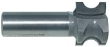 Magnate 1301 Finger Nail Router Bit - 5/16 Bead Height; 1/8 Cutting Depth; 1/2 Shank Diameter by Mag