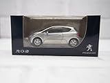 1/64 ミニカー プジョー PEUGEOT 208 シルバー ノレブ カラーサンプル