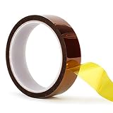 SANJAOYEE 絶縁テープ 耐熱テープ ポリイミドテープ 幅15mm×長33m 耐熱 絶縁 テープ 高温テープ 電子基板のマスキング/保護用 機械設備用(15mm)
