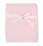 TL Care Fleece Blanket with Satin Trim, Pink, 3/8 by TL Care
