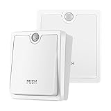 iCoco c24モーション検知夜間ライト16のLED充電式スリープFriendlyウォームホワイト調光機能付きパネルランプ壁、ベッドサイド、バスルーム、廊下、( 1パック