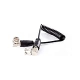 Teradek コイル状 BNC - BNC HD-SDIケーブル (10インチ)