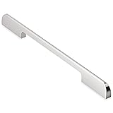 Southern Hills Brushed Nickel Cabinet Handles, 12 Inches, Pack of 5, Nickel Cabinet Pulls, Modern Ki