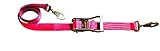 S-Line 500-C8-RED Ratchet Car Tie Down with Snap Hooks, Red Webbing, 2-Inch by 8-Feet [並行輸入品]