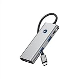 LAZOS 6in1 USB3.2 Type C ハブ（L-CHU3.2-6）