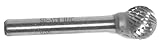 Champion Cutting Tool USD7 Uncoated Double Cut Bur, Ball Shape Solid Carbide, 3/4-Inch Cutter Diamet