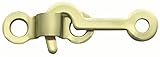 Stanley Hardware 80-3640 Solid Brass Hasp and Hook [並行輸入品]