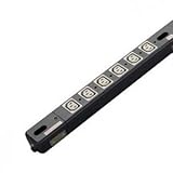 明工社 200Vコンセントバー 19インチラック用 30A 250V C13×24コ口 20A安全ブレーカ×2(12×2分岐)付 ME8711