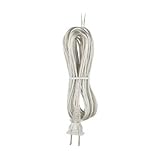 Westinghouse Lighting Corp 70098 8-Feet Lamp Art Cord Set, Silver - 2 Pack [並行輸入品]