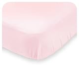 sootheTIME Zzztime Snooze Crib Size Sheet, Pink by Triboro Quilt [並行輸入品]
