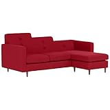 arne L字ソファ ソファー 2人掛け 3人掛け カウチソファ l字型 オットマン付き 日本製 完成品 STEP L字 ソフィア カーマイン