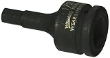 Williams 38216 3/4-Inch Drive Impact Hex Socket, 1/2-Inch [並行輸入品]