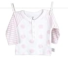リトルジラフ ベビー服 ドットコレクションシャツ 6-9m (ピンク) lg1057-02 【正規代理店輸入】