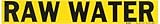 Brady 7231-1 Self-Sticking Vinyl Pipe Marker, B-946, 2 1/4 Height X 14 Width, Black On Yellow Pressu