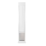 PetSafe Freedom Aluminum Patio Panel Sliding Glass Dog and Cat Door Adjustable 76 13/16 to 81-Inch W