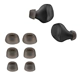 kwmobile 6x イヤーチップ Jabra Elite 75t /65t / Active対応 イヤーピース - 交換用 3つのサイズ S/M/L セット - シリコン イヤホンキャップ