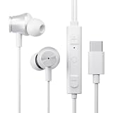 アクティブノイズキャンセリング搭載 USB Type-Cコネクタ ステレオイヤホン ホワイト PG-SECE5WH2 Premium Style
