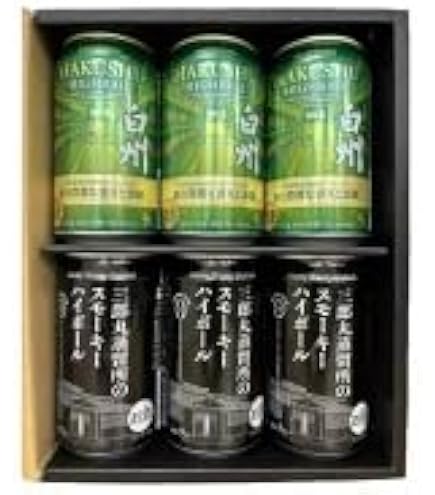 Amazon.co.jp: ギフト箱入り プレミアム 山崎ハイボール 2缶 ＋ 白州