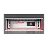 Moreart 1/64 ガレージ　MO914008B 模型 ミニカー ジオラマ ホワイト [並行輸入品]