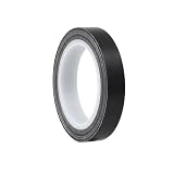 YFFSFDC テフロンテープ 高温テープ 耐熱テープ 耐熱300℃ 厚み0.18mm 絶縁 黒 PTFE 断熱 防油 防水 耐圧 作業 補修用 工業用 家庭用 静電気防止 (幅10mm)