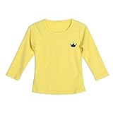 Domybest 子供服 子供Tシャツ キッズ パジャマ コットン 長袖 男の子 女の子 1-6歳 3色 柔らかく快適 強い汗吸収 かわいい カジュアル 普段着 幼稚園 部屋着