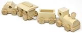 ミニ木製汽車A40 (木製玩具)