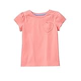 ジンボリー GYMBOREE/ ハートポケットティ ブラッシュ トップス半袖Tシャツ 5歳【並行輸入】