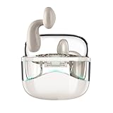 【2025年新スタイル登場】Bluetooth 5.4 ワイヤレスイヤホン インナーイヤー型 ENCノイズキャンセリング Hi-Fi音質 タッチコントロール 自動ペアリング 遅延ゼロ 安定通信 左右分離型 90時間待受可能 5～8時間通話可能 軽量デザイン 快適装着感 防水 防滴 iPhone/iPad/Android適用 日本語説明書付き(ベージュ)