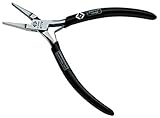 C. K Tools T3770 Precision Flat Nose Pliers, 4-3/4-Inch OAL [並行輸入品]