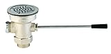 T&S Brass B-3972 Waste Drain Valve, Lever Handle, 3-1/2-Inch X 2-Inch by T&S Brass