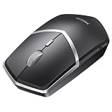 ワイヤレスマウス 2.4Ghz光学式 Bluetooth対応 静音 無線マウス 3段階DPI切替 800/1200/1600 左右対称型 軽量 電池式 厚さ3.2CM 薄型 ポータブル 出張持ち運び便利