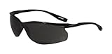 3M TEKK Protection Holmes Workwear Safety Glasses, Black Frame with CSS Dark Lens by 3M