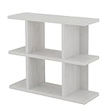 ホワイト／Fizz フィズ ディスプレイラック コレクション 3段 シェルフ ラック 木製 ウッド 木 木目 本棚 収納 ラック オープンラック 壁面収納 多目的ラック シンプル