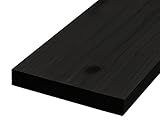 DIY素材 国産杉（新材） 厚27×幅180×長さ2410ｍｍ 屋外用塗装仕上げ CB（チャコールブラック）色