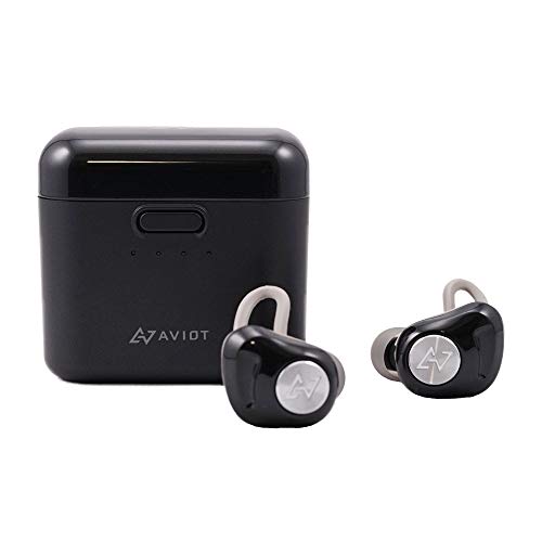 AVIOT 日本のオーディオメーカー Bluetooth イヤホン 完全ワイヤレス TE-D01d (ブラック)