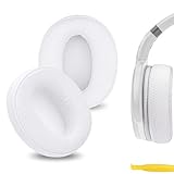 Geekria イヤーパッド Comfort 互換性 パッド ゼンハイザー Sennheiser HD4.50BT, HD4.50BTNC, HD4.40BT, HD4.30G, HD4.20S, HD458BT, HD450, HD450BT, HD400S, HD350BT ヘッドホンに対応 パッド イヤー/イヤーカップ (メッシュファブリック/白)