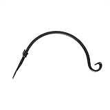 Gardman Blacksmith Round Hook 01255 Black