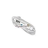 Master Electrician 09413ME 12-Feet Cube Tap Extension Cord, White [並行輸入品]