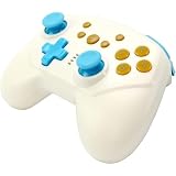 ニンテンドーSwitch対応 ワイヤレス連射コントローラ ホワイト＆ブルー