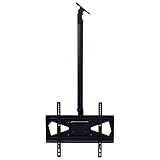 テレビ壁掛け金具 可動式片面天吊り金具 STARPLATINUM TVセッターハングPS201 37-65インチ対応 Mサイズ ミドルパイプ