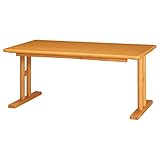 テーブル ダイニングテーブル 作業台 机 幅140cm 低いテーブル 天然木 木製 北欧 おしゃれ シンプル LAND-LT1480